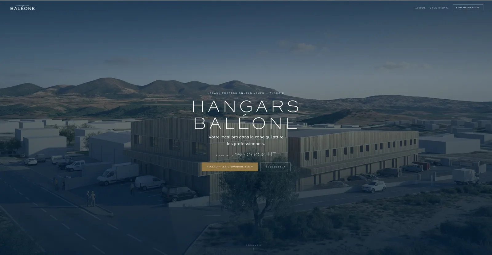Aperçu du site RL Immobilier